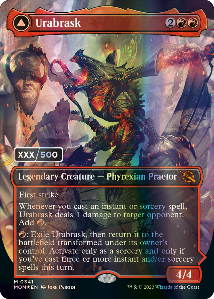Urabrask // The Great Work (Serialized) [March of the Machine] | Jomio and Rueliete's Cards and Comics