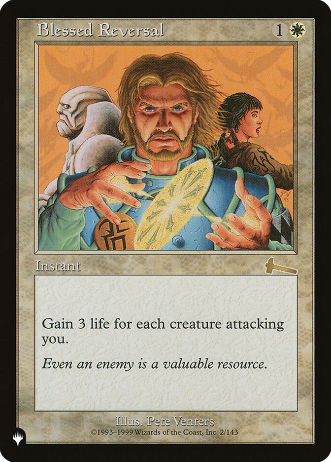 Blessed Reversal [The List] | Jomio and Rueliete's Cards and Comics