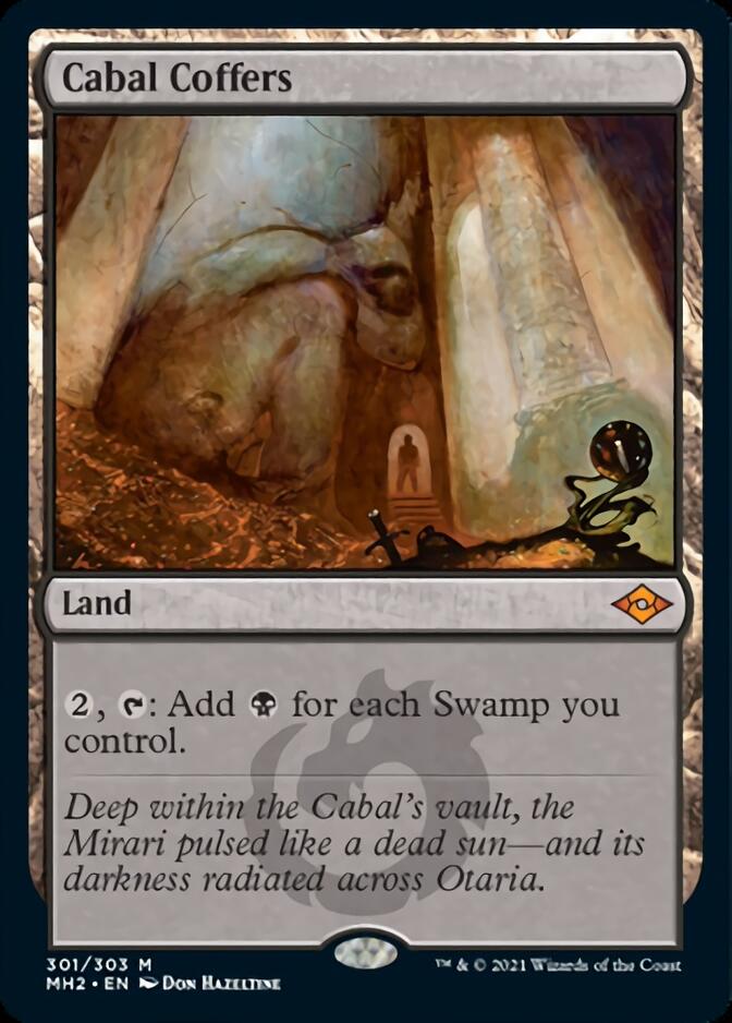 Cabal Coffers (Foil Etched) [Modern Horizons 2] | Jomio and Rueliete's Cards and Comics