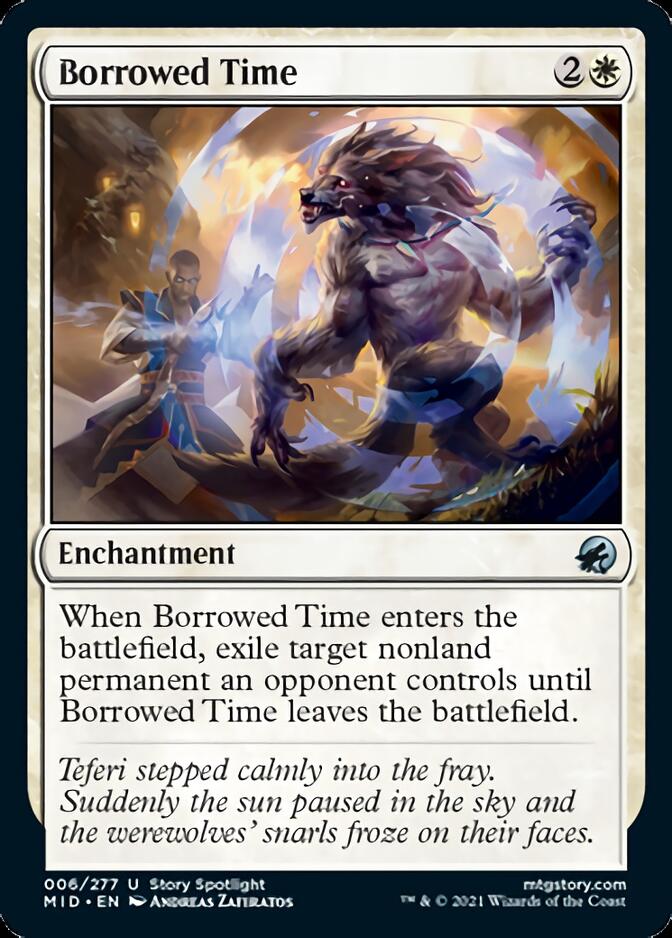 Borrowed Time [Innistrad: Midnight Hunt] | Jomio and Rueliete's Cards and Comics