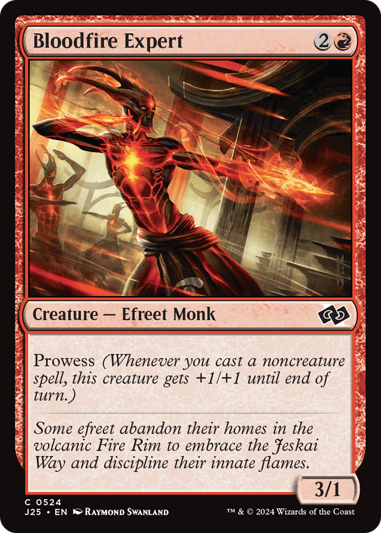 Bloodfire Expert [Foundations Jumpstart] | Jomio and Rueliete's Cards and Comics