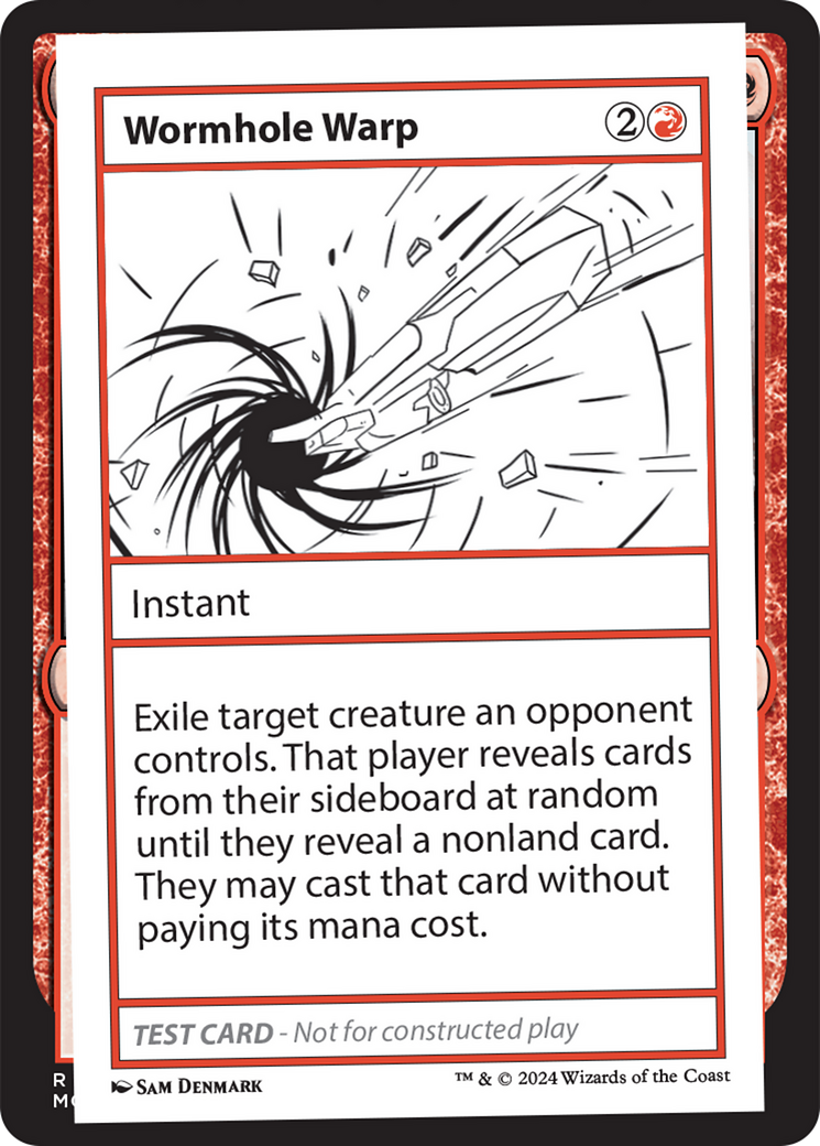 Wormhole Warp [Mystery Booster 2 Playtest Cards] | Jomio and Rueliete's Cards and Comics