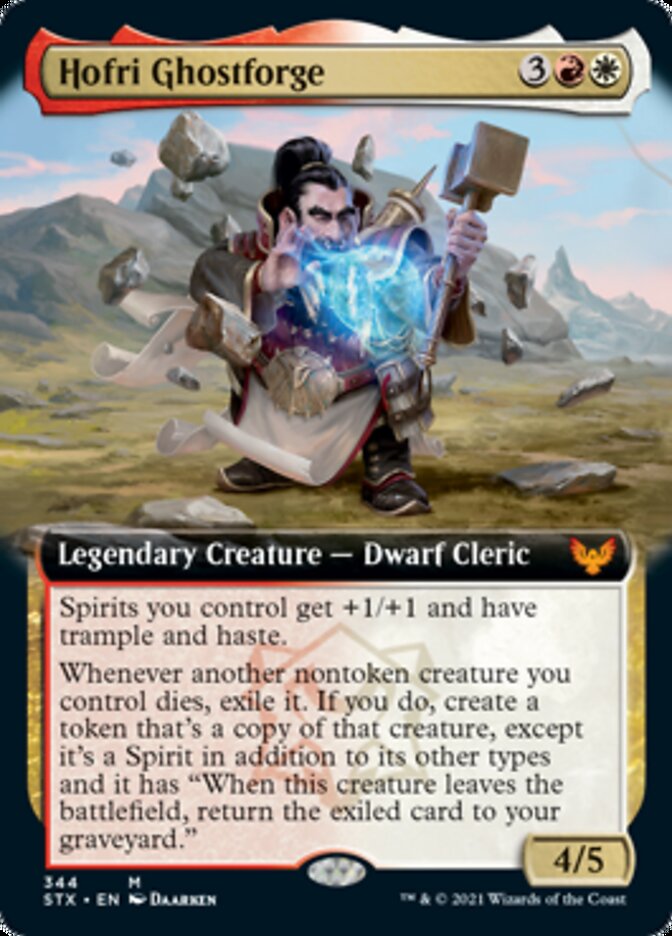 Hofri Ghostforge (Extended Art) [Strixhaven: School of Mages] | Jomio and Rueliete's Cards and Comics