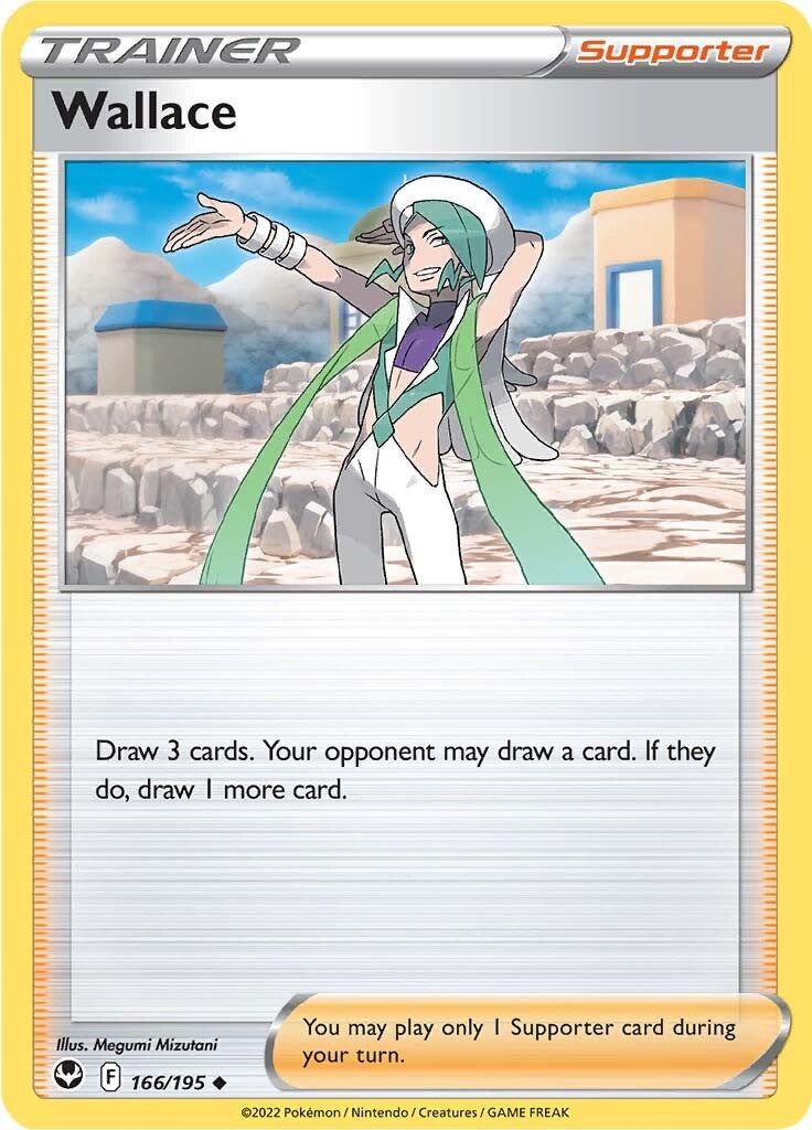 Wallace (166/195) [Sword & Shield: Silver Tempest] | Jomio and Rueliete's Cards and Comics