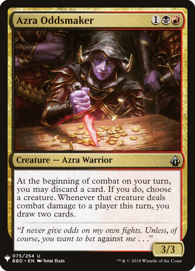Azra Oddsmaker [Mystery Booster] | Jomio and Rueliete's Cards and Comics