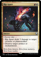 Rip Apart [Phyrexia: All Will Be One Commander] | Jomio and Rueliete's Cards and Comics