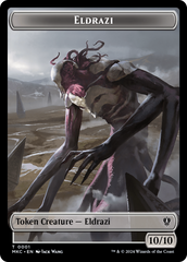 Eldrazi // Tiny Double-Sided Token [Murders at Karlov Manor Commander Tokens] | Jomio and Rueliete's Cards and Comics