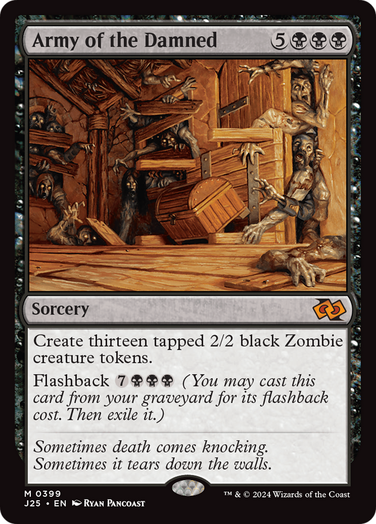 Army of the Damned [Foundations Jumpstart] | Jomio and Rueliete's Cards and Comics