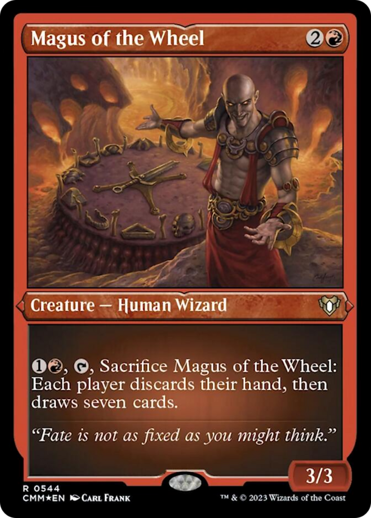 Magus of the Wheel (Foil Etched) [Commander Masters] | Jomio and Rueliete's Cards and Comics