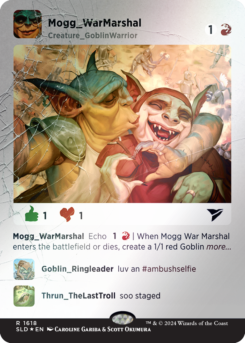 Mogg War Marshal (Rainbow Foil) [Secret Lair Drop Series] | Jomio and Rueliete's Cards and Comics