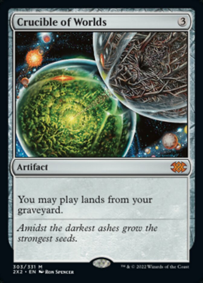 Crucible of Worlds [Double Masters 2022] | Jomio and Rueliete's Cards and Comics