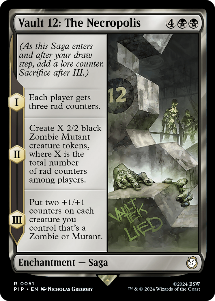 Vault 12: The Necropolis [Fallout] | Jomio and Rueliete's Cards and Comics