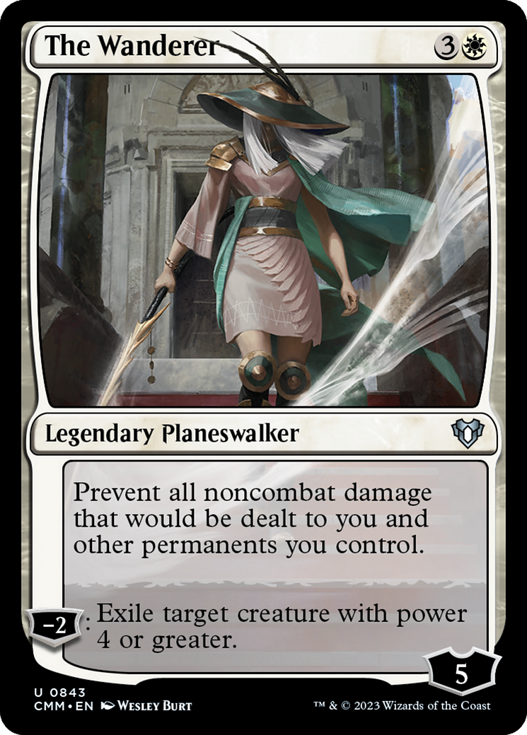 The Wanderer [Commander Masters] | Jomio and Rueliete's Cards and Comics