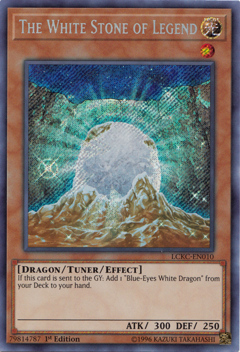 The White Stone of Legend [LCKC-EN010] Secret Rare | Jomio and Rueliete's Cards and Comics