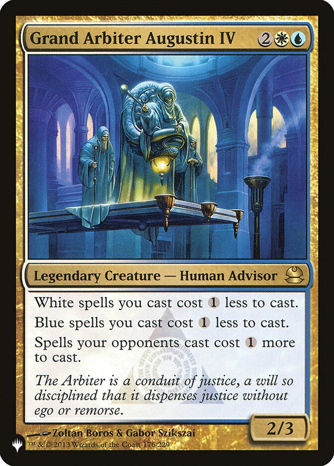 Grand Arbiter Augustin IV [The List] | Jomio and Rueliete's Cards and Comics
