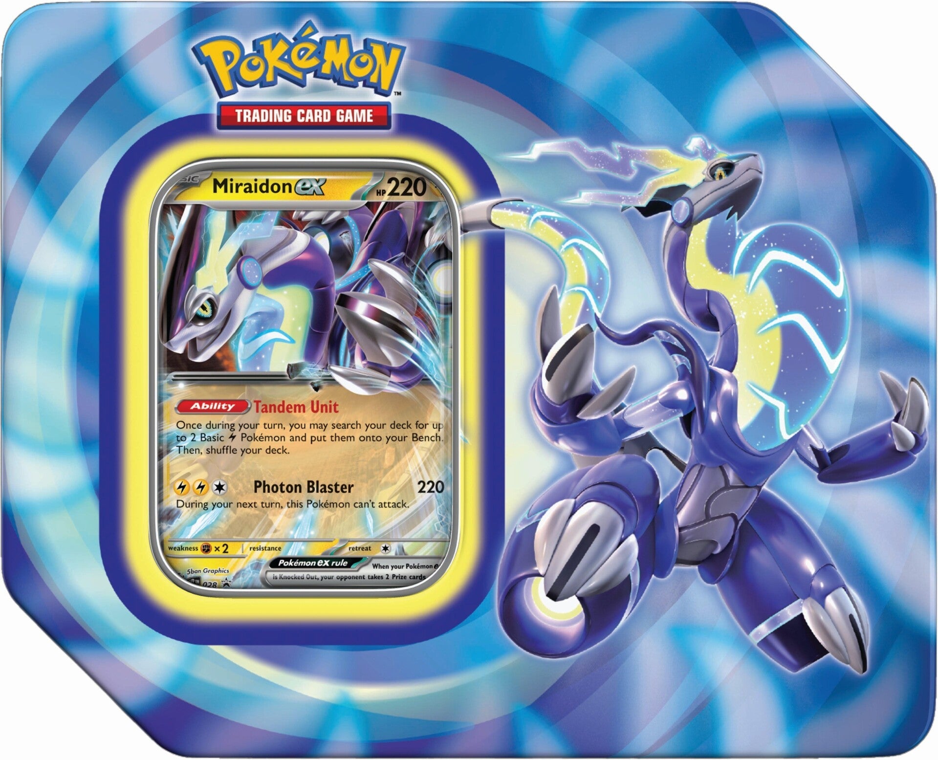 Paldea Legends Tins (Miraidon ex) | Jomio and Rueliete's Cards and Comics