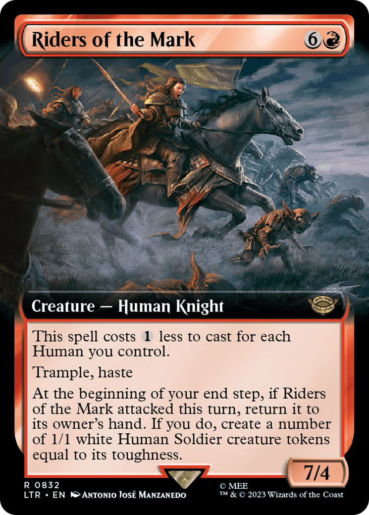 Riders of the Mark (Extended Art) [The Lord of the Rings: Tales of Middle-Earth] | Jomio and Rueliete's Cards and Comics