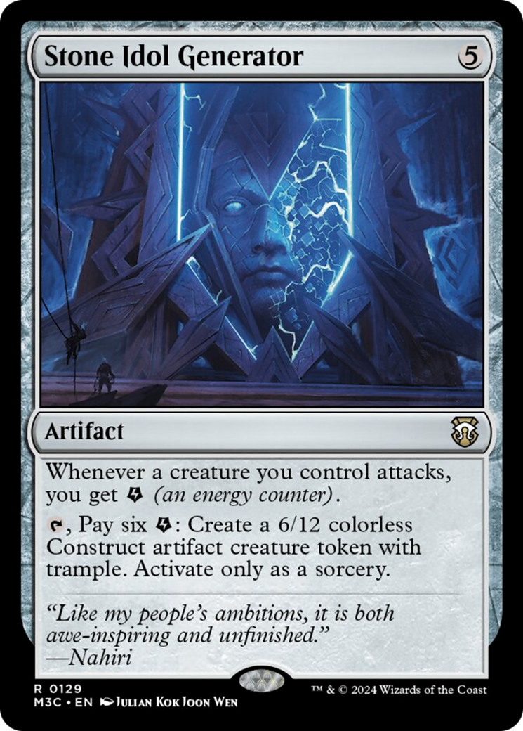 Stone Idol Generator [Modern Horizons 3 Commander] | Jomio and Rueliete's Cards and Comics