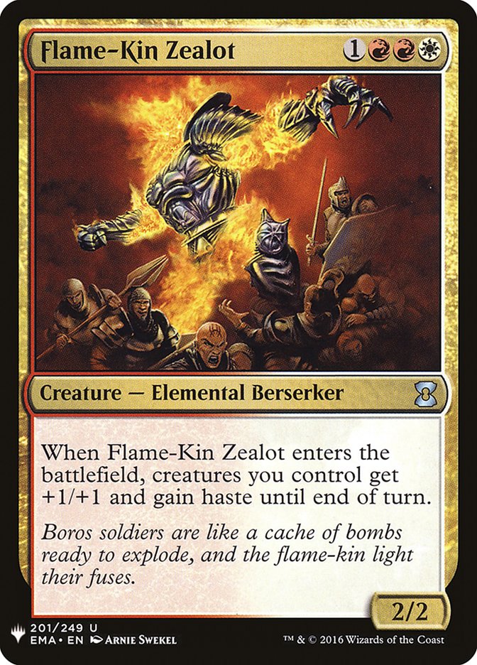 Flame-Kin Zealot [Mystery Booster] | Jomio and Rueliete's Cards and Comics