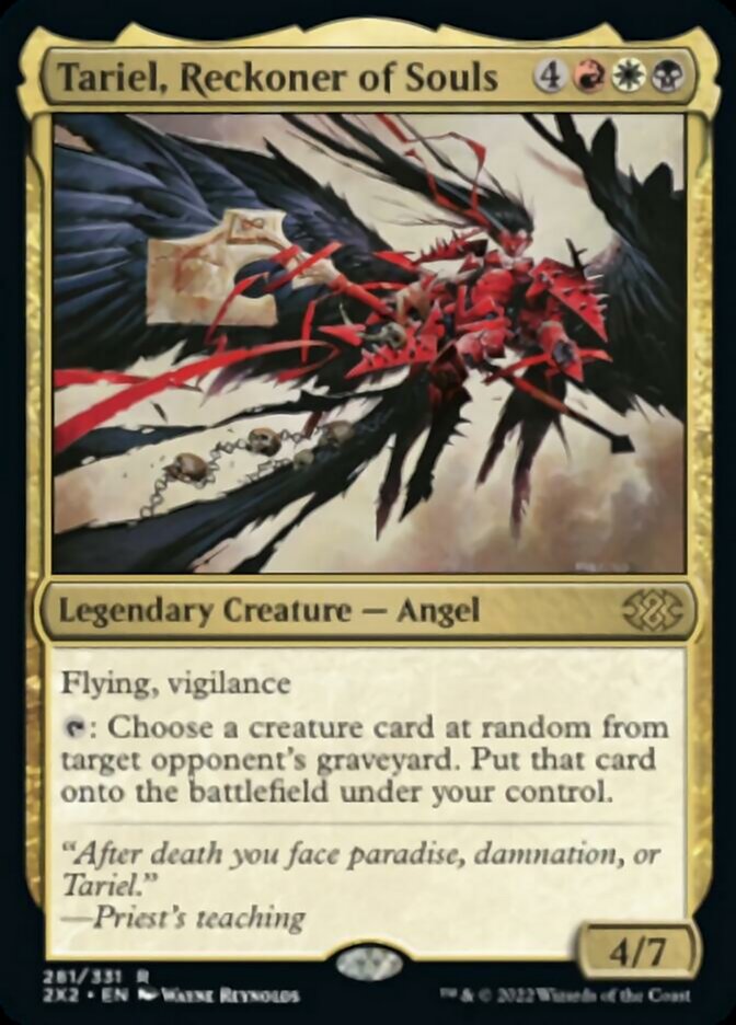 Tariel, Reckoner of Souls [Double Masters 2022] | Jomio and Rueliete's Cards and Comics