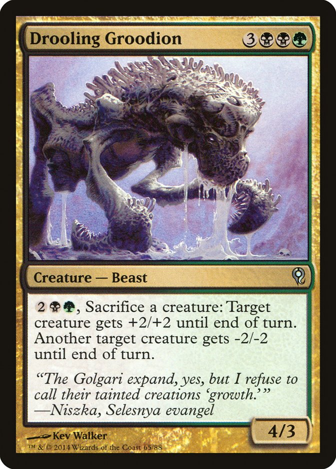 Drooling Groodion [Duel Decks: Jace vs. Vraska] | Jomio and Rueliete's Cards and Comics