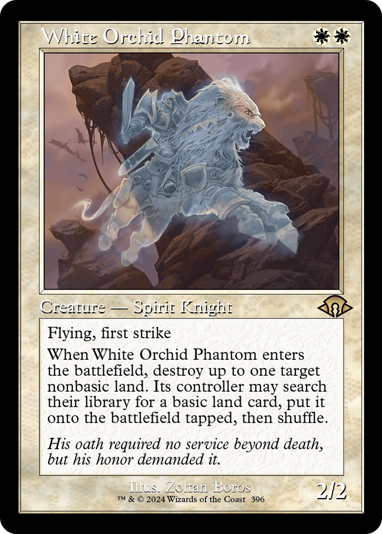 White Orchid Phantom (Retro) [Modern Horizons 3] | Jomio and Rueliete's Cards and Comics