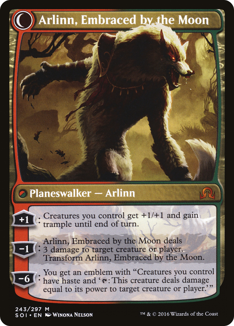 Arlinn Kord // Arlinn, Embraced by the Moon [Secret Lair: From Cute to Brute] | Jomio and Rueliete's Cards and Comics