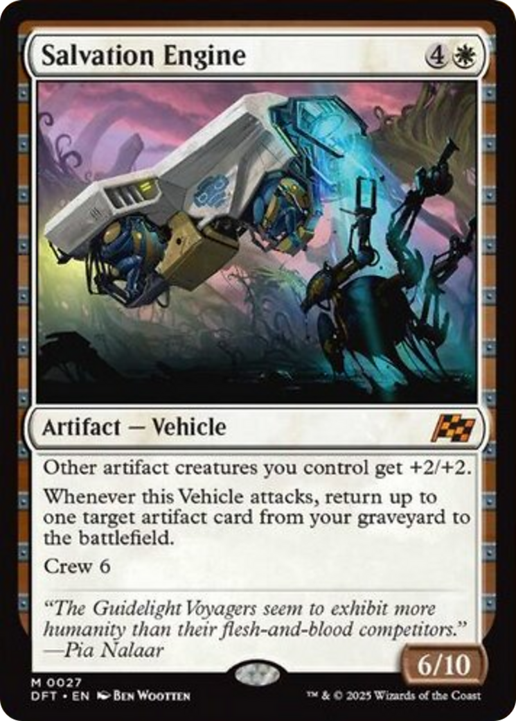 Salvation Engine [Aetherdrift] | Jomio and Rueliete's Cards and Comics