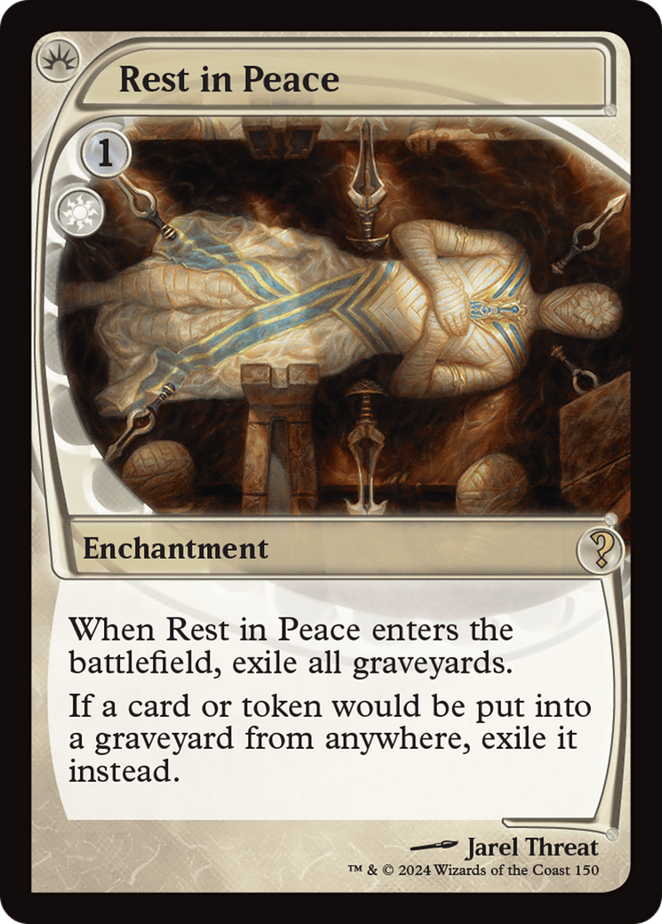 Rest in Peace (Future Sight) [Mystery Booster 2] | Jomio and Rueliete's Cards and Comics