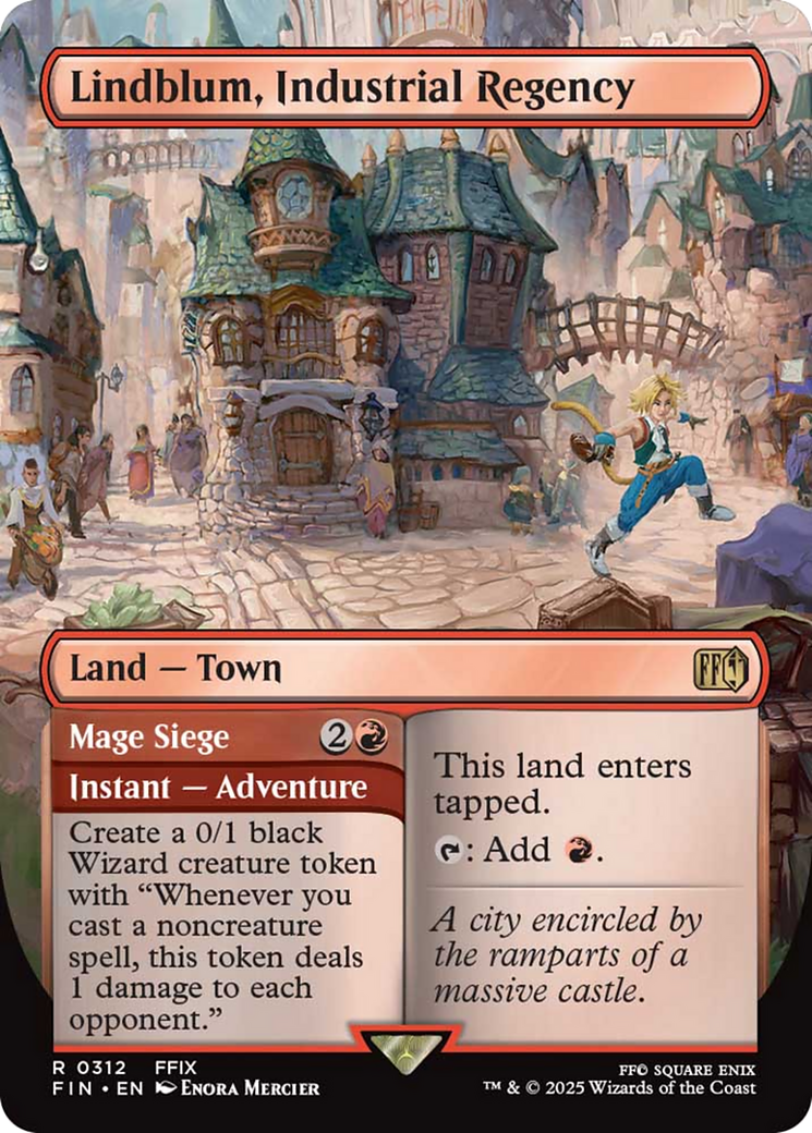 Lindblum, Industrial Regency (Borderless) [FINAL FANTASY] | Jomio and Rueliete's Cards and Comics