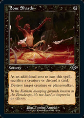 Bone Shards (Retro Foil Etched) [Modern Horizons 2] | Jomio and Rueliete's Cards and Comics