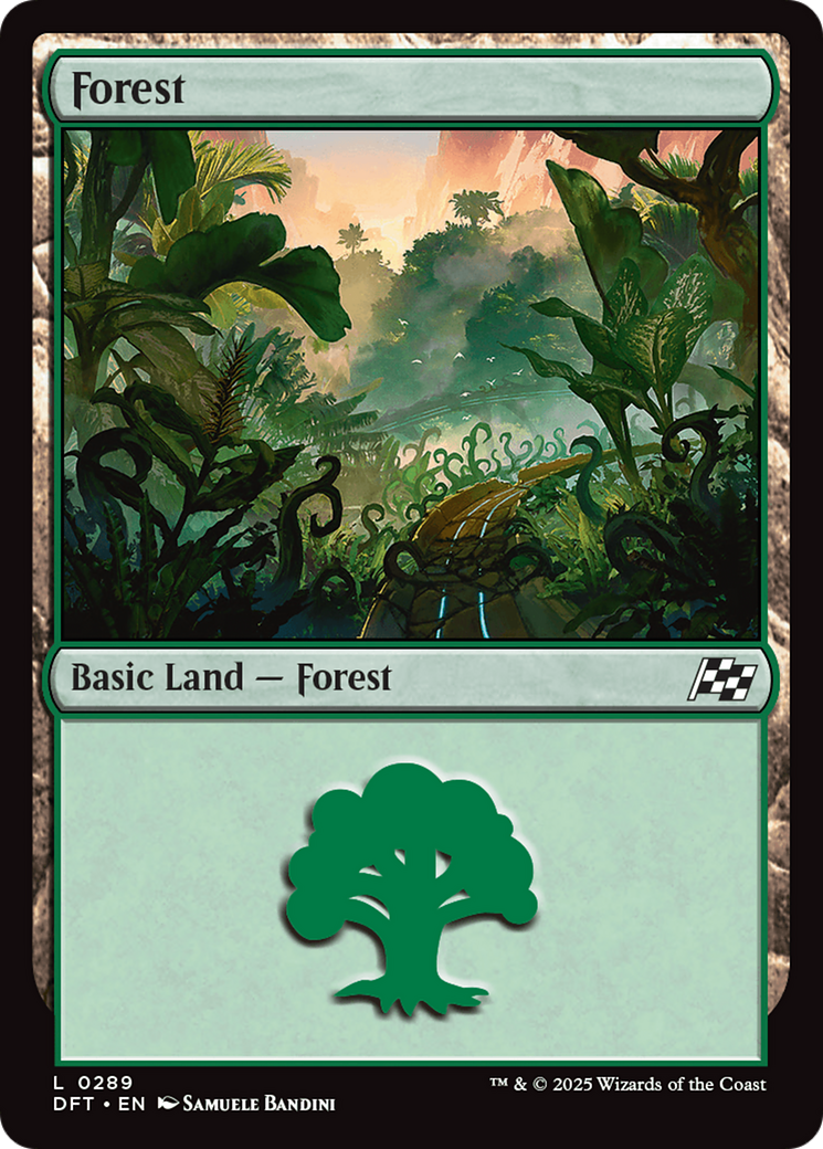 Forest (0289) [Aetherdrift] | Jomio and Rueliete's Cards and Comics