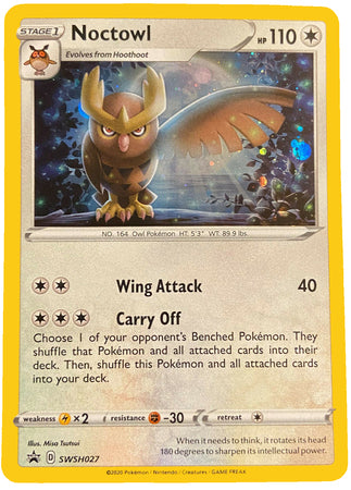 Noctowl (SWSH027) [Sword & Shield: Black Star Promos] | Jomio and Rueliete's Cards and Comics
