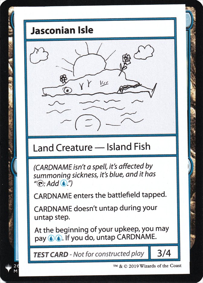 Jasconian Isle [Mystery Booster Playtest Cards] | Jomio and Rueliete's Cards and Comics