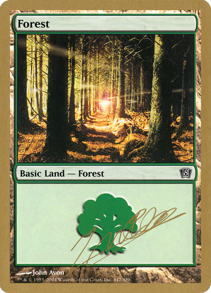 Forest (jn347) (Julien Nuijten) [World Championship Decks 2004] | Jomio and Rueliete's Cards and Comics