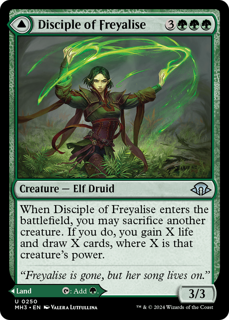 Disciple of Freyalise [Modern Horizons 3] | Jomio and Rueliete's Cards and Comics