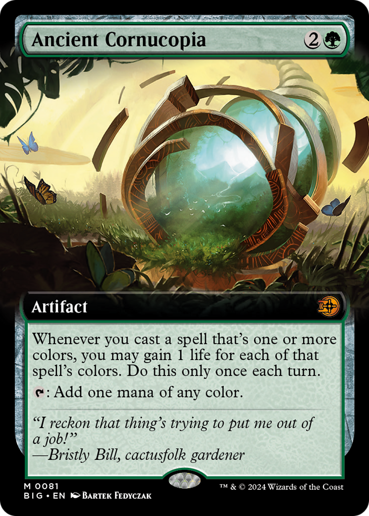 Ancient Cornucopia (Extended Art) [Outlaws of Thunder Junction: The Big Score] | Jomio and Rueliete's Cards and Comics