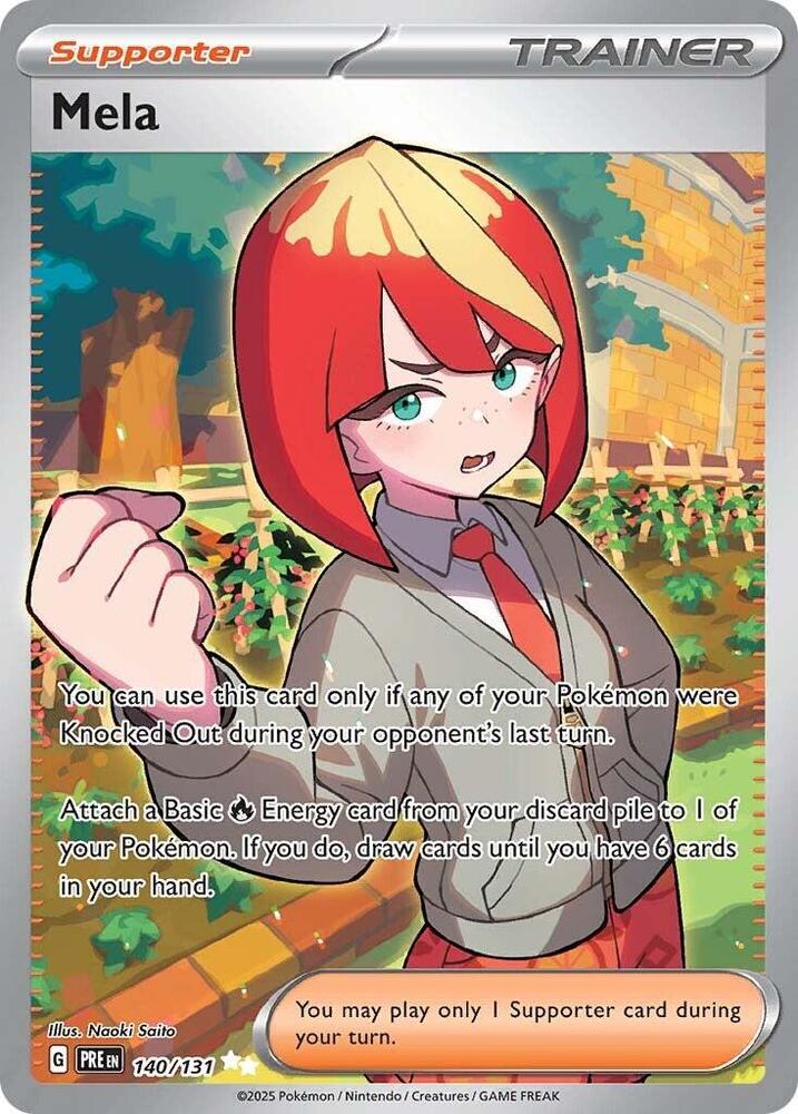 Mela (140/131) [Scarlet & Violet: Prismatic Evolutions] | Jomio and Rueliete's Cards and Comics