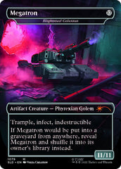 Blightsteel Colossus - Megatron (Borderless) [Secret Lair Drop Series] | Jomio and Rueliete's Cards and Comics