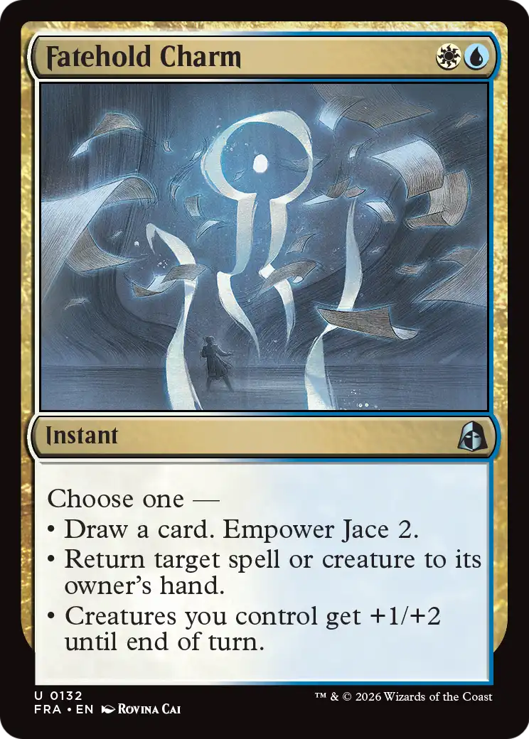 Fatehold Charm [Reality Fracture] | Jomio and Rueliete's Cards and Comics
