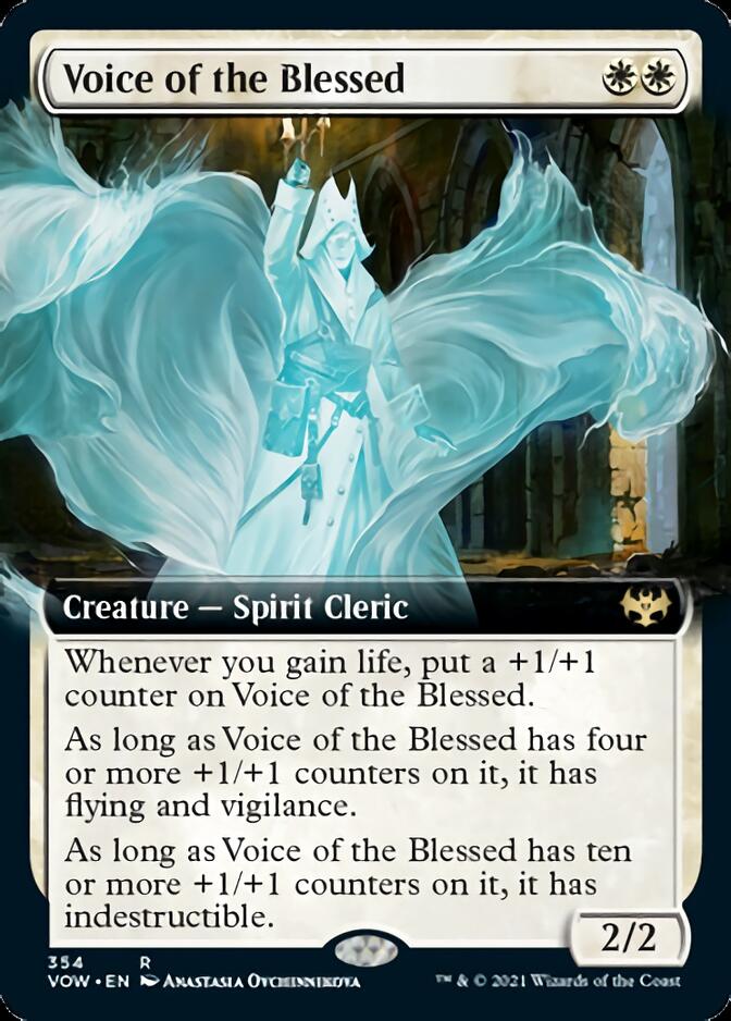 Voice of the Blessed (Extended Art) [Innistrad: Crimson Vow] | Jomio and Rueliete's Cards and Comics