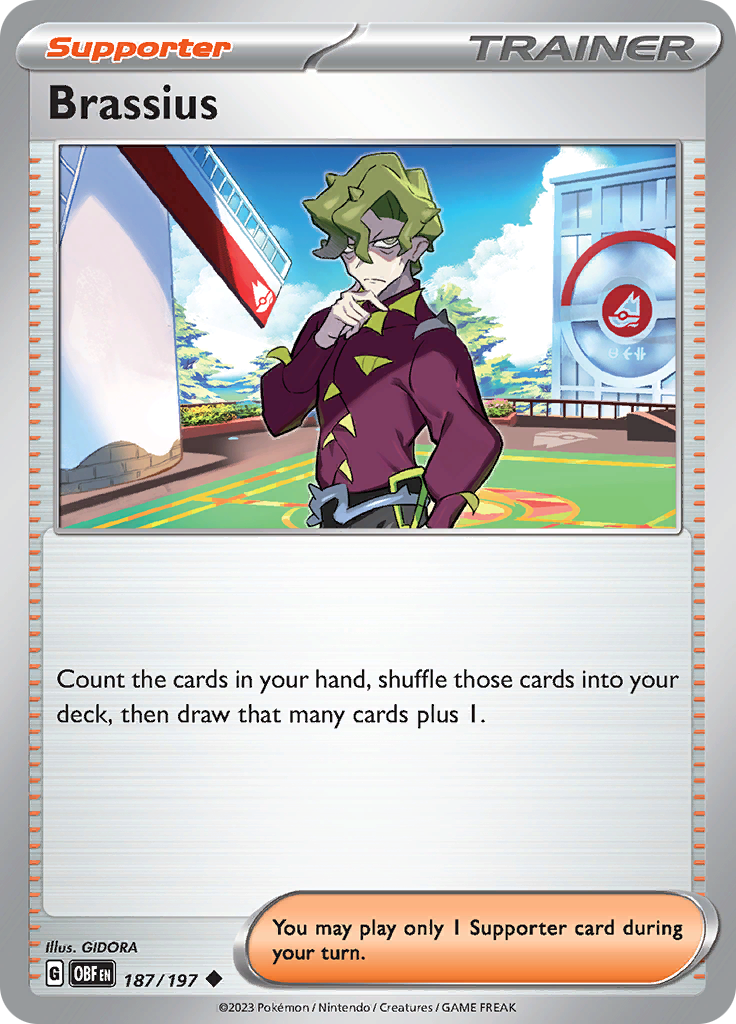 Brassius (187/197) [Scarlet & Violet: Obsidian Flames] | Jomio and Rueliete's Cards and Comics