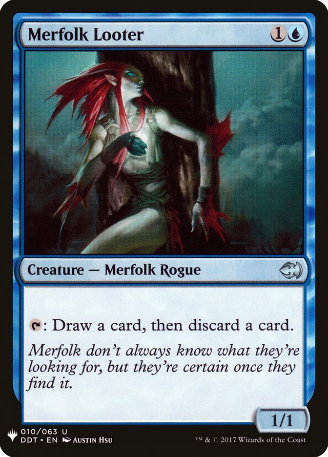Merfolk Looter [Mystery Booster] | Jomio and Rueliete's Cards and Comics