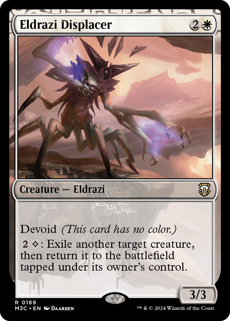 Eldrazi Displacer (Ripple Foil) [Modern Horizons 3 Commander] | Jomio and Rueliete's Cards and Comics