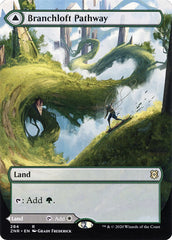 Branchloft Pathway // Boulderloft Pathway (Borderless Alternate Art) [Zendikar Rising] | Jomio and Rueliete's Cards and Comics