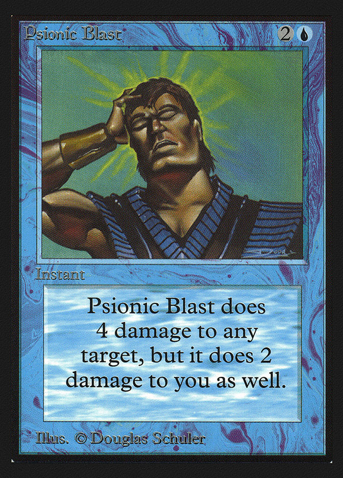 Psionic Blast [International Collectors' Edition] | Jomio and Rueliete's Cards and Comics