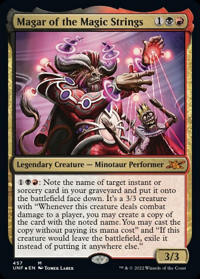 Magar of the Magic Strings (Galaxy Foil) [Unfinity] | Jomio and Rueliete's Cards and Comics