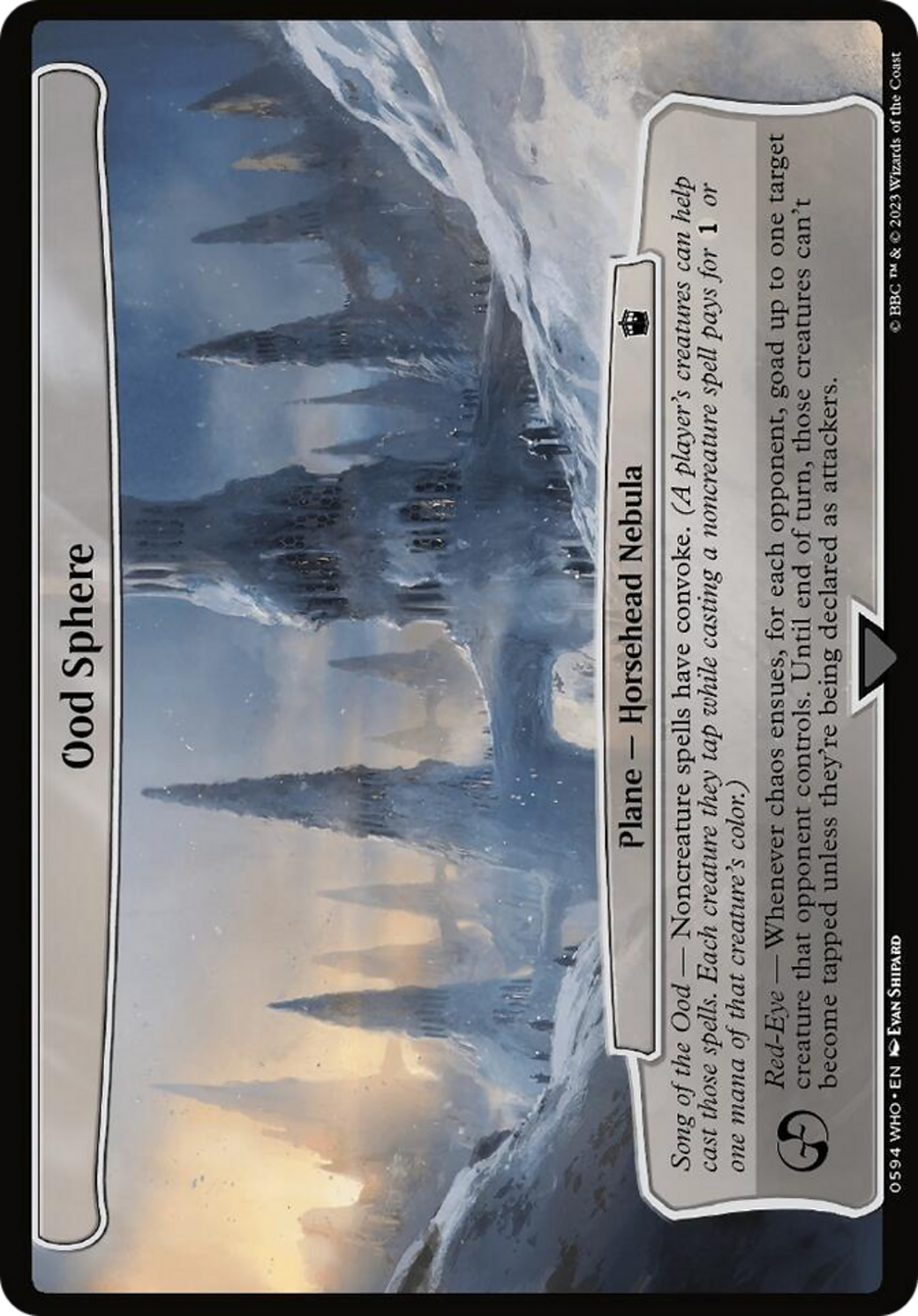 Ood Sphere [Doctor Who] | Jomio and Rueliete's Cards and Comics