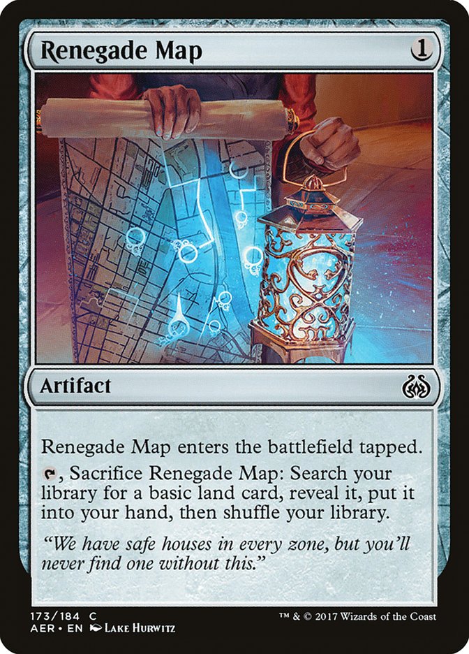 Renegade Map [Aether Revolt] | Jomio and Rueliete's Cards and Comics