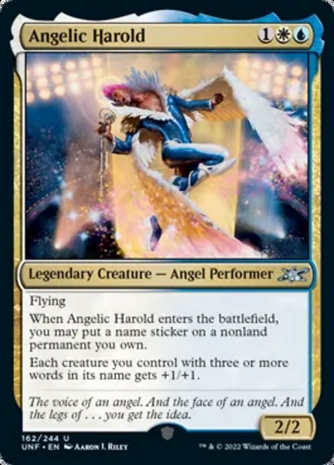 Angelic Harold [Unfinity] | Jomio and Rueliete's Cards and Comics